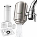 Filtre à eau pour robinet Baytiz et son contenu