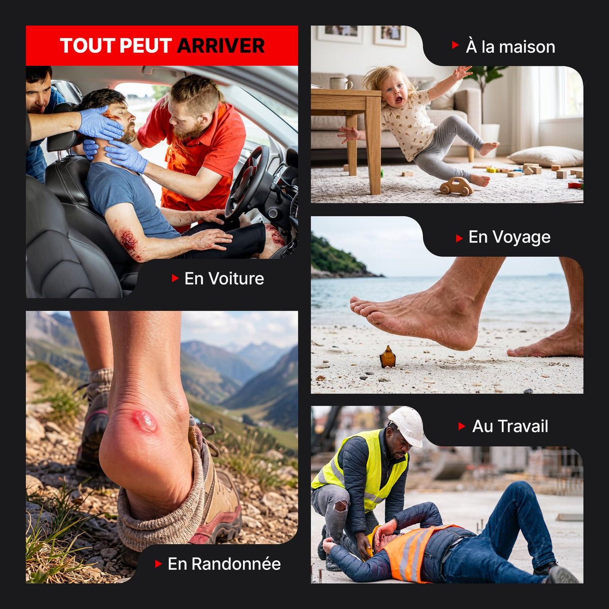 Trousse de secours complète XXL
