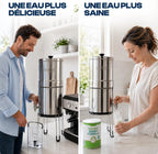 Cartouches filtrantes au charbon actif Baytiz pour filtre à eau par gravité