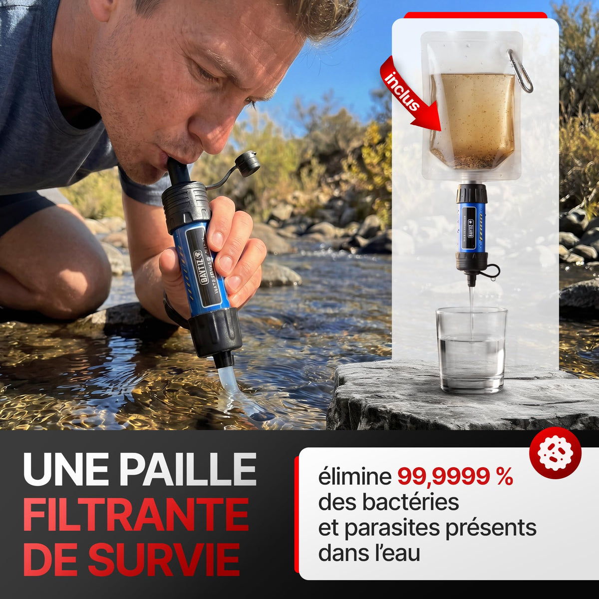 Kit de survie Choc vert