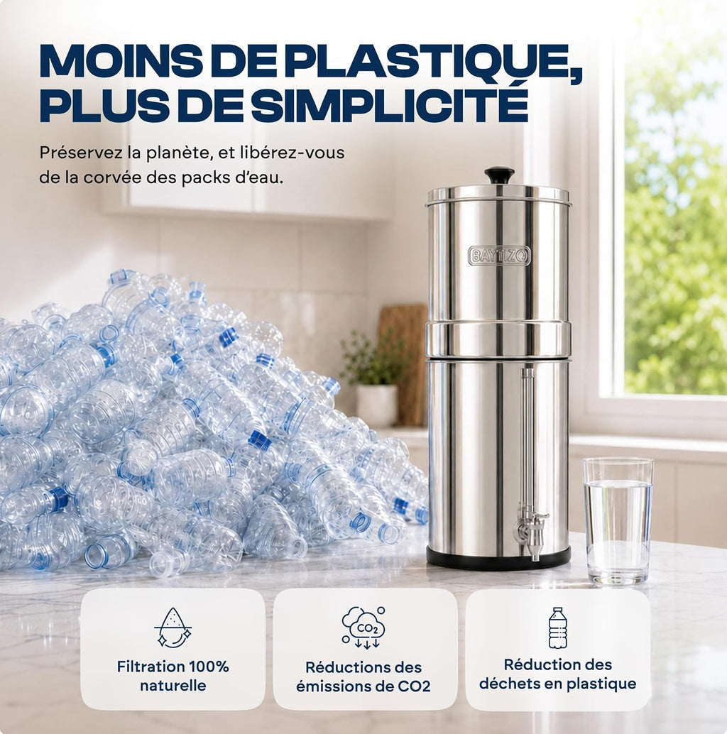Filtre à eau par gravité Baytiz