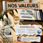 Binchotan x3 Baytiz, charbon actif pour filtrer l'eau