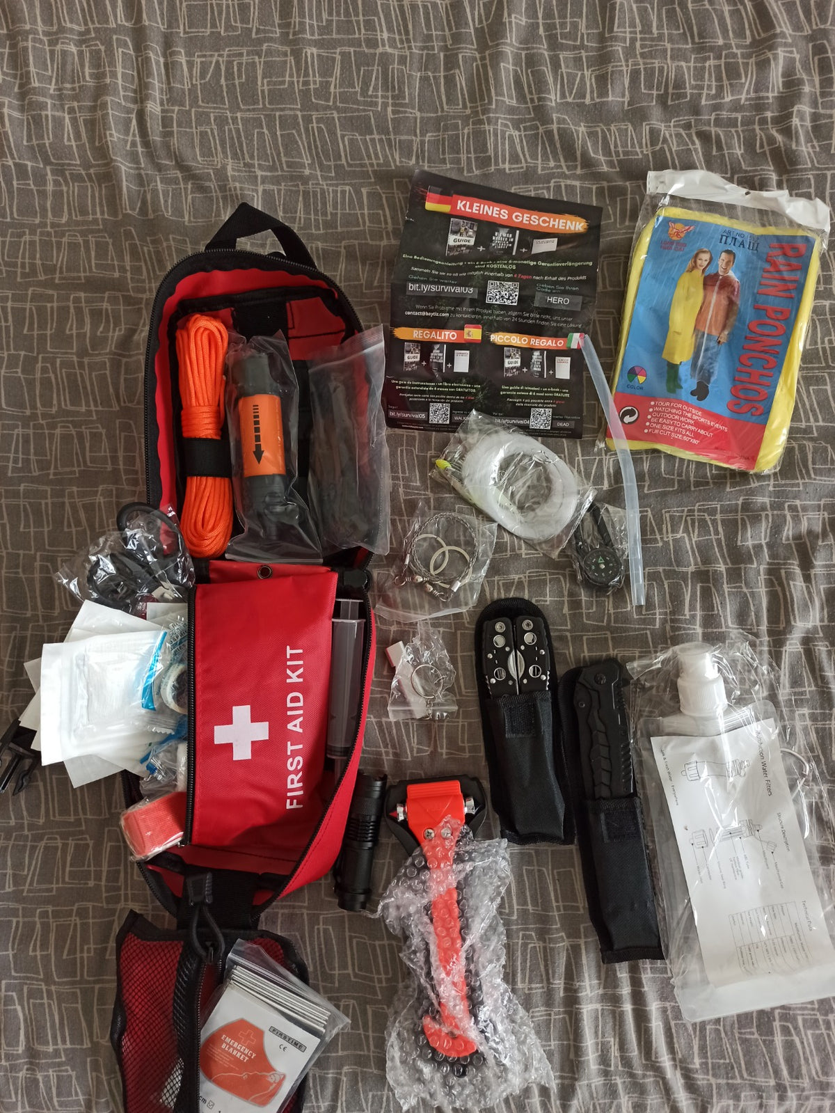 Avis client Kit de survie Choc