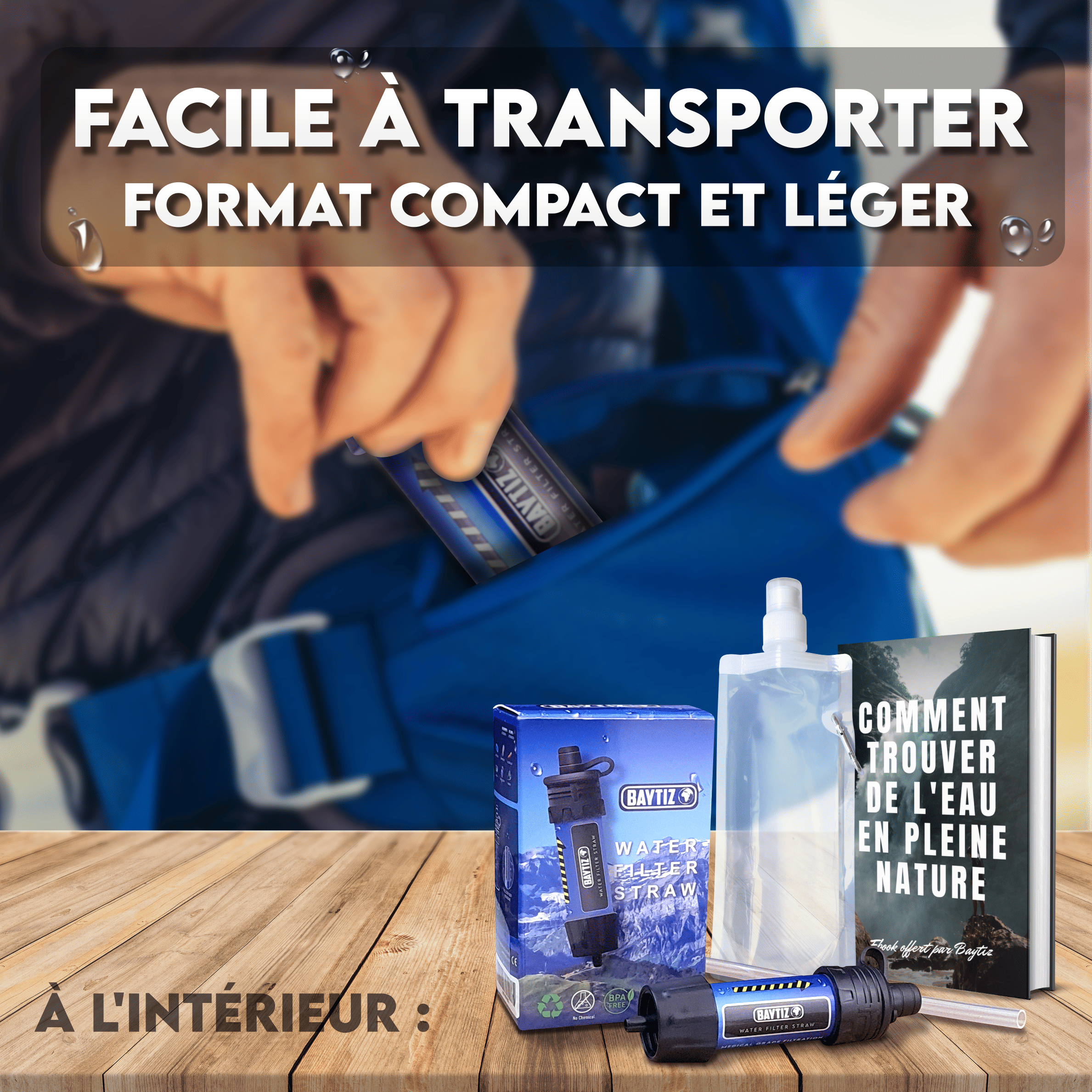 Mini Paille Filtrante