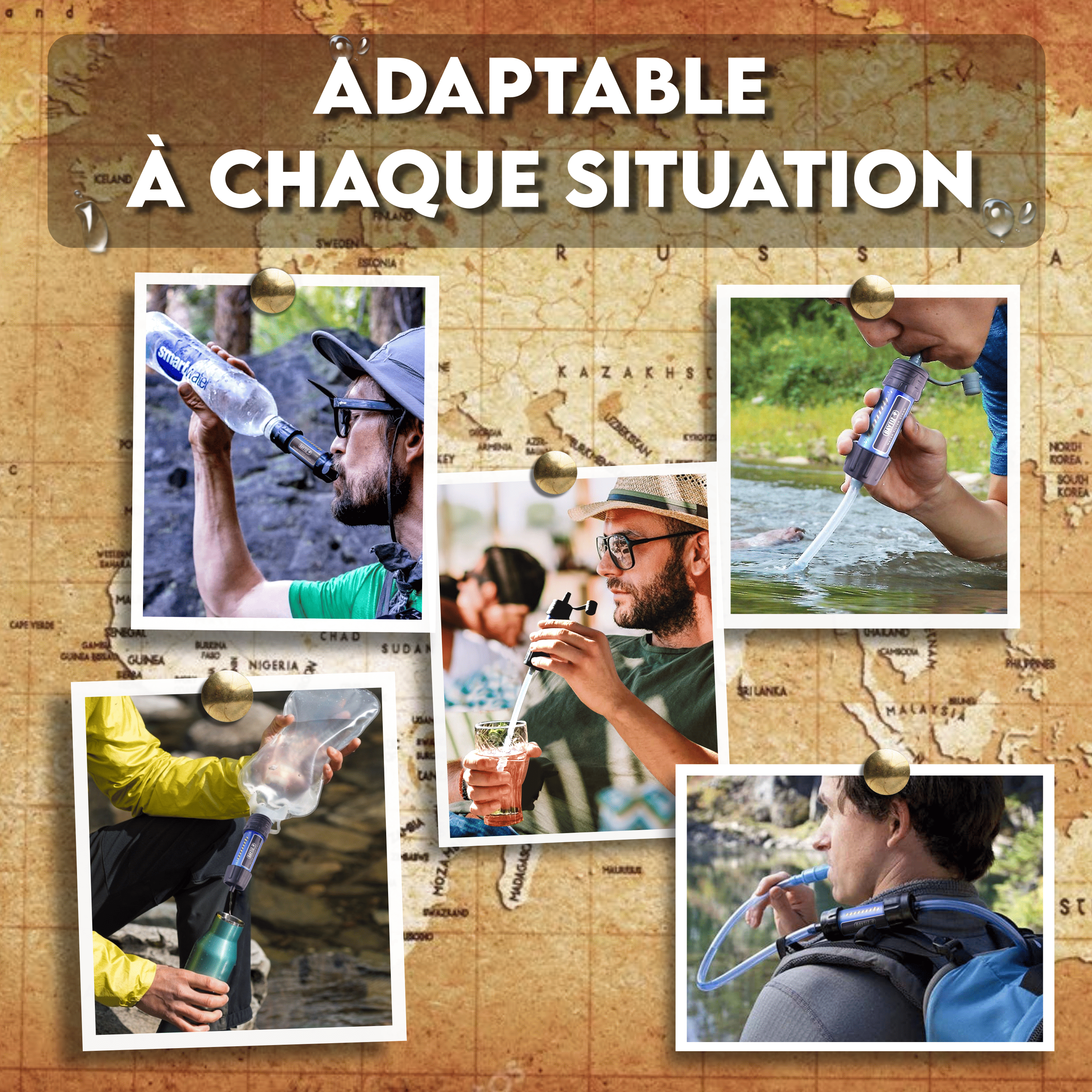 Mini Paille Filtrante