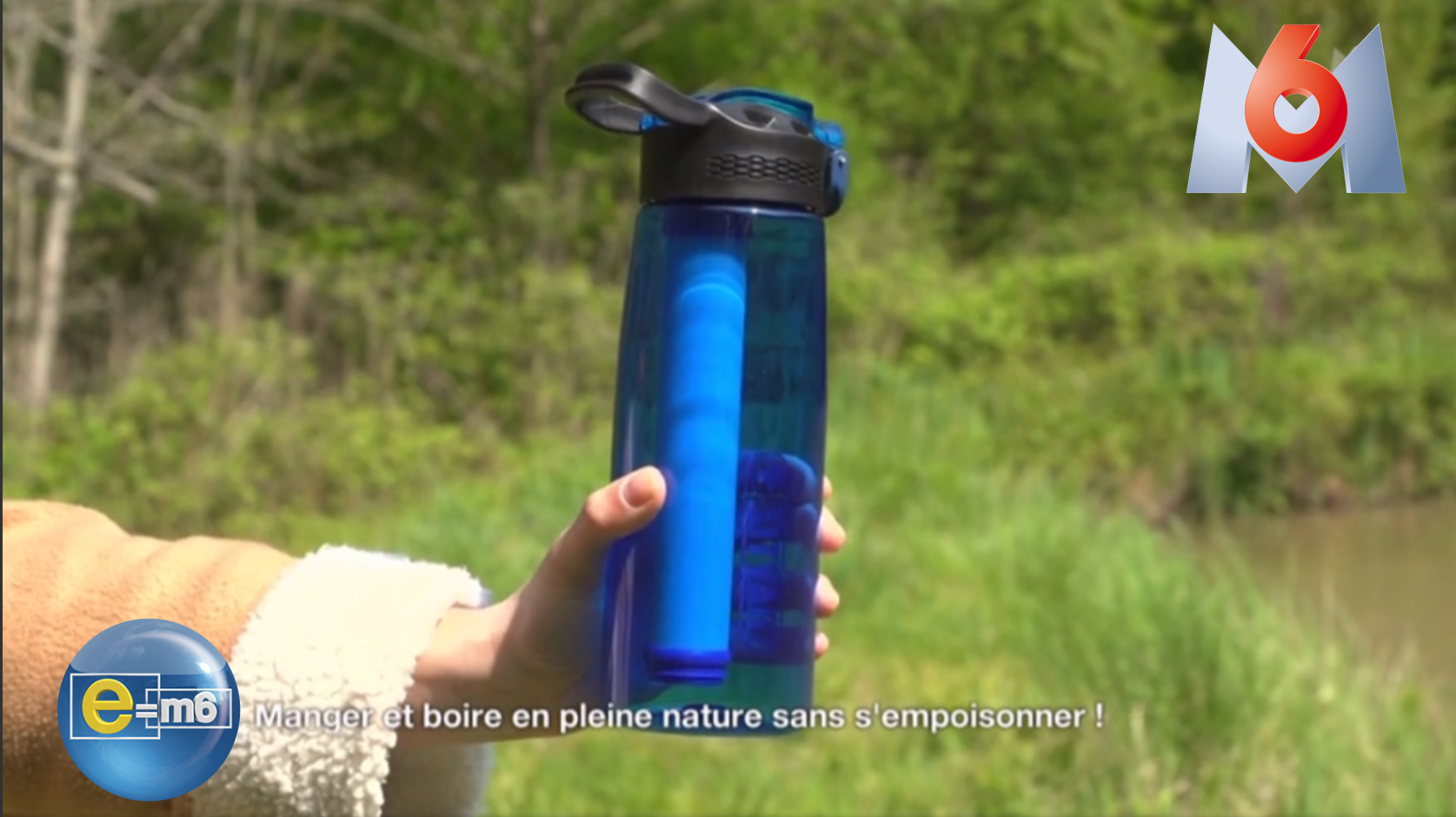 Gourde Filtrante Noire